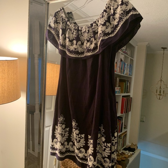 Label by Five Twenty Navy Boho Dress - Picture 3 of 7